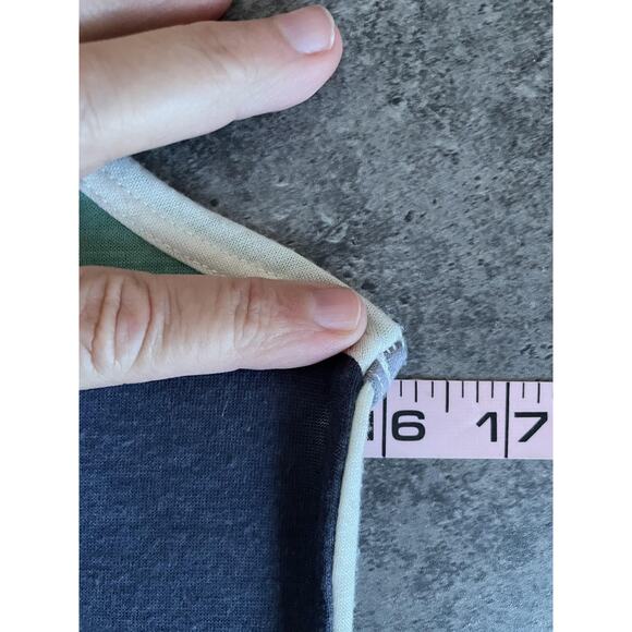 Body Central Tube Maxi Dress Medium Rainbow Spaghetti Strap Indie Y2K Vintage - Picture 6 of 7